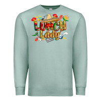 Seafoam cinco de mayo lunch lady Premium Sweatshirt - CowGirlArtShop