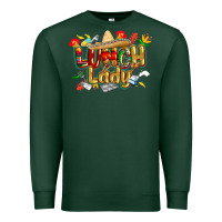 Sports Green cinco de mayo lunch lady Premium Sweatshirt - CowGirlArtShop