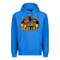 True Royal livin that sports mom life Premium Hoodie - CowGirlArtShop