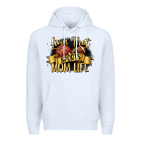 White livin that sports mom life Premium Hoodie - CowGirlArtShop
