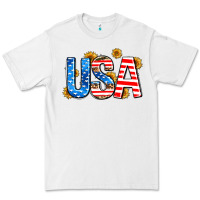 White usa sunflower Premium Tee - AdoDesignShop