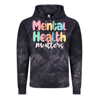 Cloud Black mental health matters Vintage Hoodie - MaliasSmallBusiness