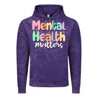 Cloud Purple mental health matters Vintage Hoodie - MaliasSmallBusiness