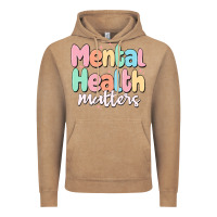 Vintage Coffee mental health matters Vintage Hoodie - MaliasSmallBusiness
