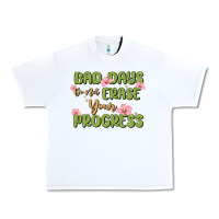 White mental health uplifting quote Urban Heavy Tee - MaliasSmallBusiness