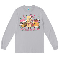 Moon Dust mexican christmas pan dulce cartoon characters Long Sleeve Tee - MaliasSmallBusiness