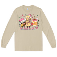 Mushroom mexican christmas pan dulce cartoon characters Long Sleeve Tee - MaliasSmallBusiness
