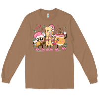 Toasted Coconut mexican christmas pan dulce cartoon characters Long Sleeve Tee - MaliasSmallBusiness