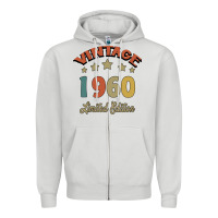 Dove Grey Vintage 1960 Limited Edition Zipper Hoodie - Bettercallsaul