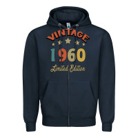 Navy Vintage 1960 Limited Edition Zipper Hoodie - Bettercallsaul