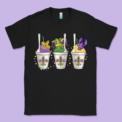 Mardi Gras Snowballs Classic Tee Designed By Maliassmallbusiness