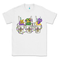 White mardi gras snowballs Classic Tee - MaliasSmallBusiness