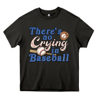 Asphalt theres no crying in baseball Heavy Core Tee - JahusDesignShop