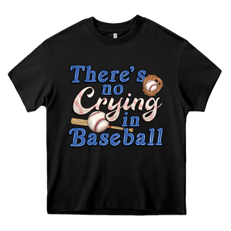 Theres No Crying In Baseball Heavy Core Tee by JahusDesignShop | Teevron