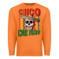 Carrot cinco de mayo with skull Premium Sweatshirt - CowGirlArtShop