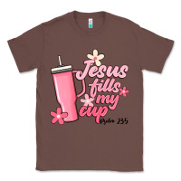 Chestnut jesus fills my cup Classic Tee - JahusDesignShop