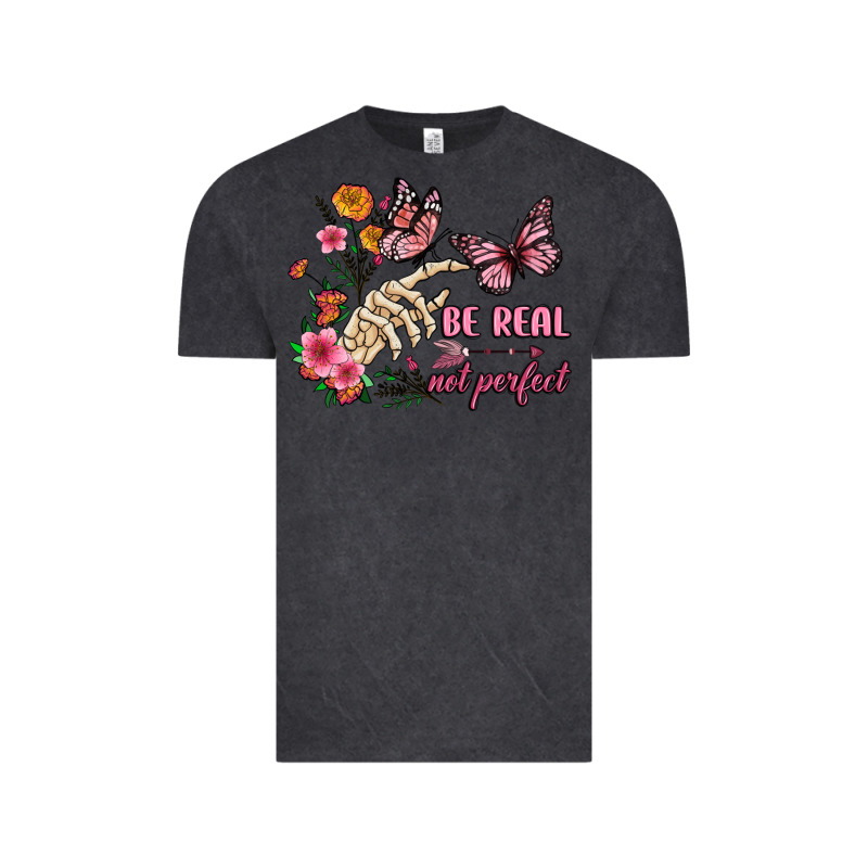 Be Real Not Perfect Vintage Tee by JahusDesignShop | Teevron