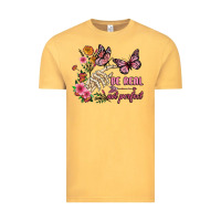 Vintage Mustard be real not perfect Vintage Tee - JahusDesignShop