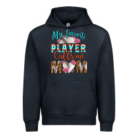 Navy My Favorite Player Calls Me Mom Urban Hoodie - BundleAndBundleShop