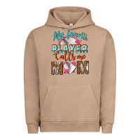 Pigment Burro My Favorite Player Calls Me Mom Urban Hoodie - BundleAndBundleShop