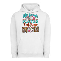 Pigment Lunar Rock My Favorite Player Calls Me Mom Urban Hoodie - BundleAndBundleShop
