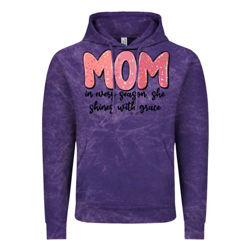 Mom In Every Season, She Shines With Grace Vintage Hoodie by MaliasSmallBusiness | Teevron