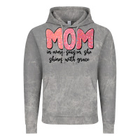 Cloud Rock mom in every season, she shines with grace Vintage Hoodie - MaliasSmallBusiness