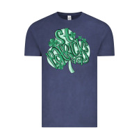 Vintage Denim st patrick's day Vintage Tee - MaliasSmallBusiness