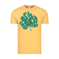 Vintage Mustard st patrick's day Vintage Tee - MaliasSmallBusiness