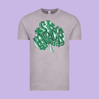 St Patrick's Day Vintage Tee Designed By Maliassmallbusiness