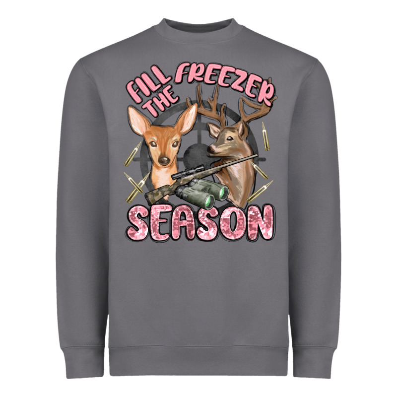 Fill The Freezer Season Heavyweight Sweatshirt by MaliasSmallBusiness | Teevron