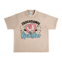 French Oak educational rockstar Urban Heavy Tee - MaliasSmallBusiness
