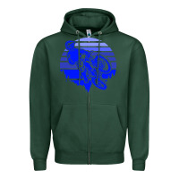 Sports Green Motorcross Zipper Hoodie - Bettercallsaul