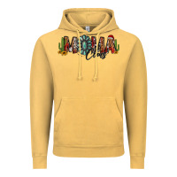 Vintage Mustard western christmas mama claus sunflowers and cactus Vintage Hoodie - Jasminsmagicworld