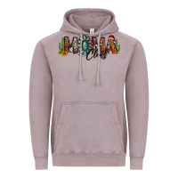 Vintage Zinc western christmas mama claus sunflowers and cactus Vintage Hoodie - Jasminsmagicworld