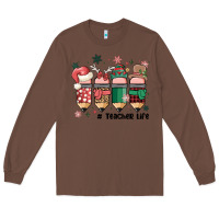 Chestnut teacher christmas Long Sleeve Tee - MaliasSmallBusiness