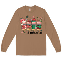 Toasted Coconut teacher christmas Long Sleeve Tee - MaliasSmallBusiness
