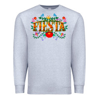 Heather Grey fiesta cinco de mayo Premium Sweatshirt - CowGirlArtShop