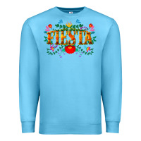 Ocean Blue fiesta cinco de mayo Premium Sweatshirt - CowGirlArtShop