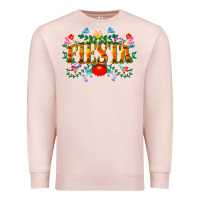 Pale Pink fiesta cinco de mayo Premium Sweatshirt - CowGirlArtShop