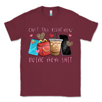 Burgundy can't talk right now doing mom shit Classic Tee - MaliasSmallBusiness