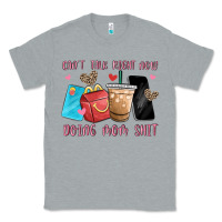 Heather Grey can't talk right now doing mom shit Classic Tee - MaliasSmallBusiness
