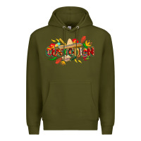 Army Green cinco de mayo custodian Premium Hoodie - CowGirlArtShop