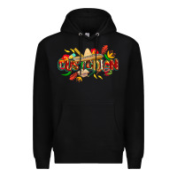 Black cinco de mayo custodian Premium Hoodie - CowGirlArtShop