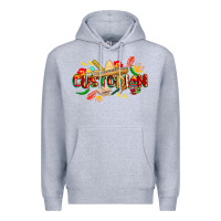 Heather Grey cinco de mayo custodian Premium Hoodie - CowGirlArtShop