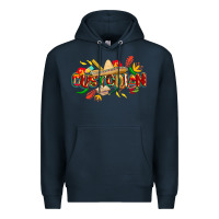 Navy cinco de mayo custodian Premium Hoodie - CowGirlArtShop