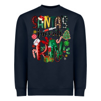 Navy santas favorite registered nurse Heavyweight Sweatshirt - MaliasSmallBusiness