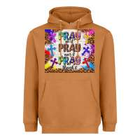 Meerkat pray on it pray over it pray through it Heavyweight Hoodie - TumblerDesignByShophia