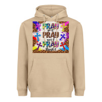 Mushroom pray on it pray over it pray through it Heavyweight Hoodie - TumblerDesignByShophia