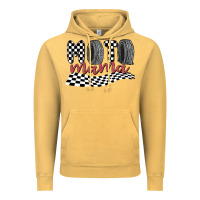 Vintage Mustard moto mama Vintage Hoodie - MaliasSmallBusiness
